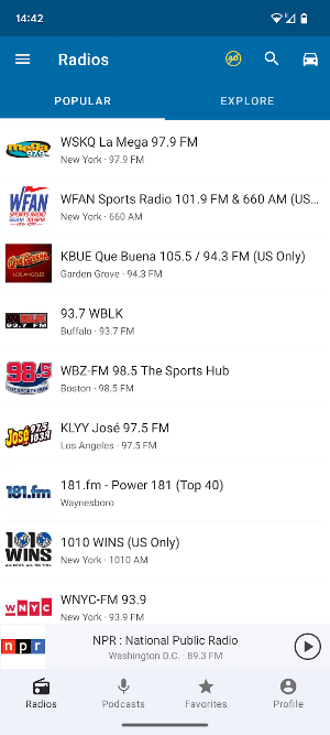 Radio USA FM Screenshot 2