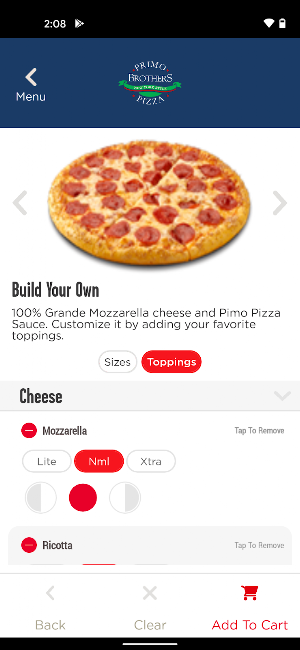 Primo Brother's Pizza Screenshot 3