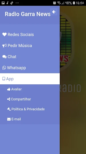 Rádio Garra News Screenshot 2