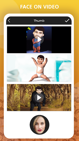 Add Face In Video, Face Changer Video Maker Screenshot 3