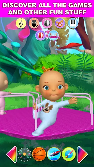 Talking Baby Twins Newborn 2 Screenshot 1