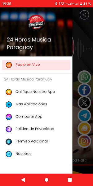 24 Horas Musica Paraguay Screenshot 2