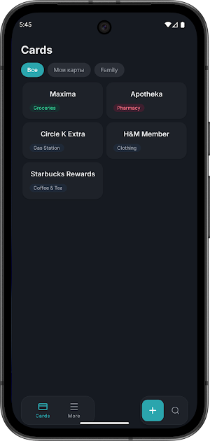 Keylix — Loyalty Card Wallet Screenshot 0