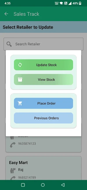 Sales Track Screenshot 2