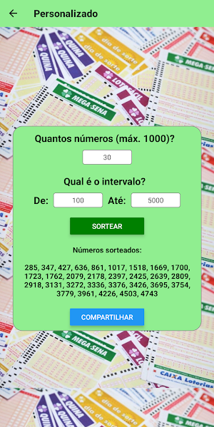 Random Number Generator Screenshot 3