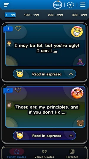 Funny quotes and proverbs app Screenshot 0