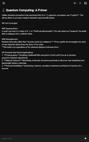 Nyx: Offline Markdown Notes Screenshot 2