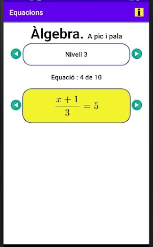 Equacions Screenshot 2