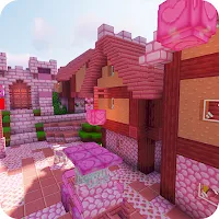 Kawaii World Pink MCPE