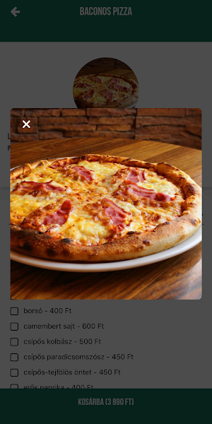 Retro Pizzéria Szeged Screenshot 3