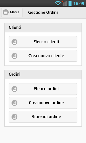 Gestione Ordini Screenshot 0