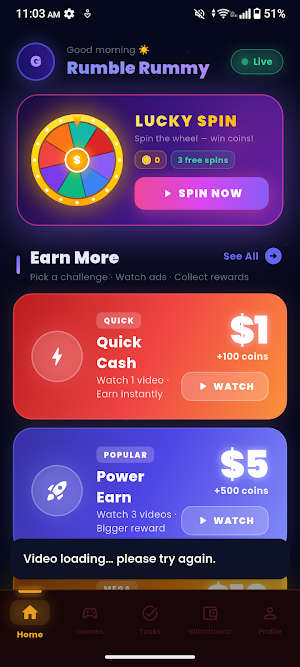 Rumble Rummy Screenshot 0