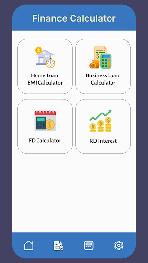 LoanGrow - EMI Loan Calculator Screenshot 1