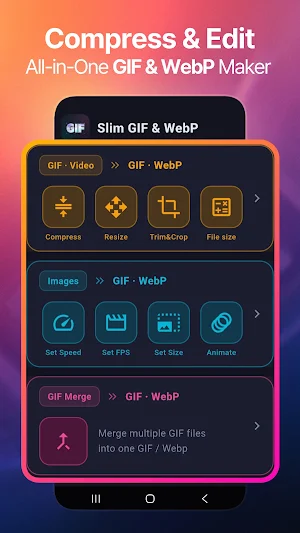 GIF Maker - Convert & Compress Screenshot 0