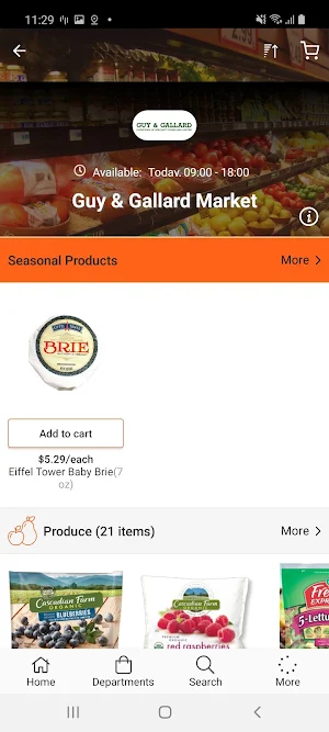 Guy & Gallard Market Screenshot 1