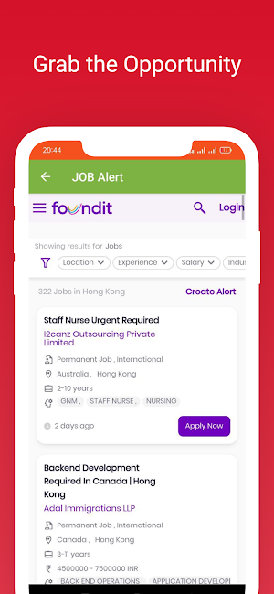 Hong Kong Jobs Hub Screenshot 2