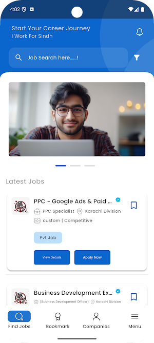 iwork4sindh Screenshot 2