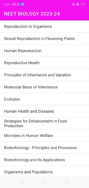 BIOLOGY BOOK : NEET AIPMT EXAM Screenshot 1