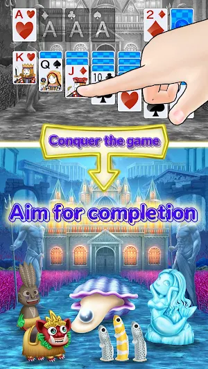 Solitaire in Ryugu Screenshot 2