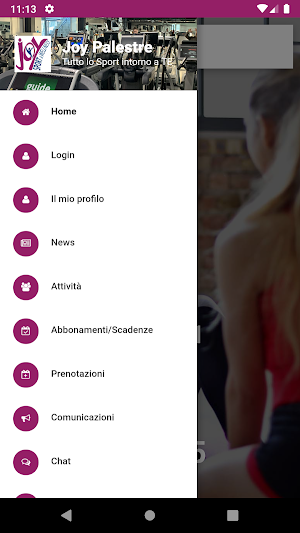 Joy Palestre Screenshot 0