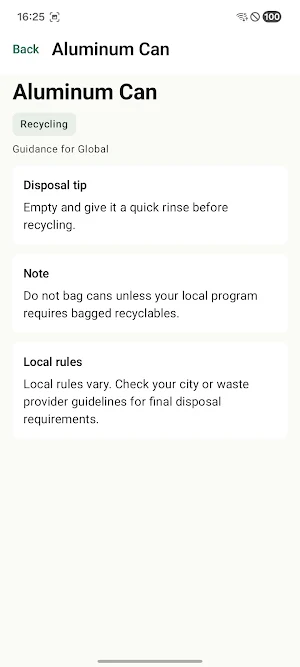 WasteWise Screenshot 0