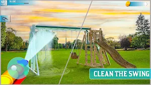Power Gun Washing Cleaning Sim Screenshot 3