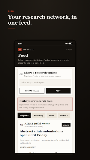 GRN: Global Research Nexus Screenshot 1