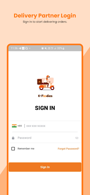 K-Foodies Delivery Screenshot 0