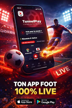 TunnelPlay | Score Foot & Live Screenshot 1