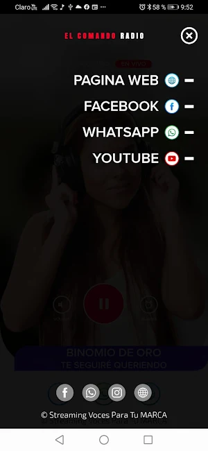 El Comando Radio Screenshot 3