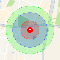 Radius On Map: Draw Circles