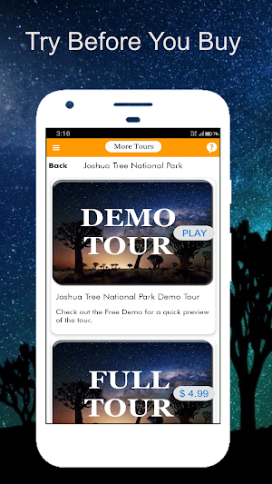 Joshua Tree National Park Audio Driving Tour Guide Screenshot 0