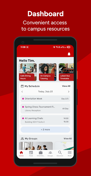 Cornell CUVolunteer Screenshot 1
