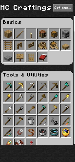 MC Craftings - Craft Recipes Screenshot 1