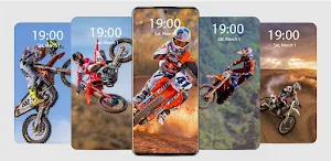Motocross Live Wallpaper Screenshot 0