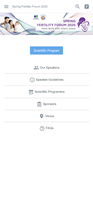 Spring Fertility Forum 2025 Screenshot 0