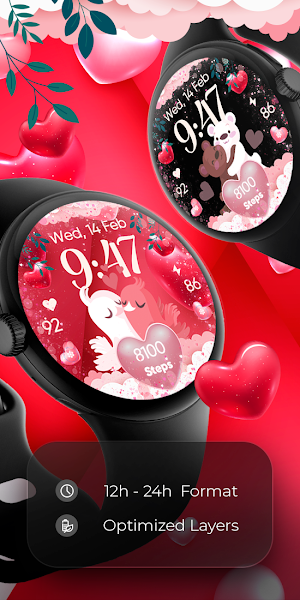 Cute Valentine's Day - Watch Screenshot 2