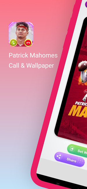 Patrick Mahomes Call Wallpaper Screenshot 0