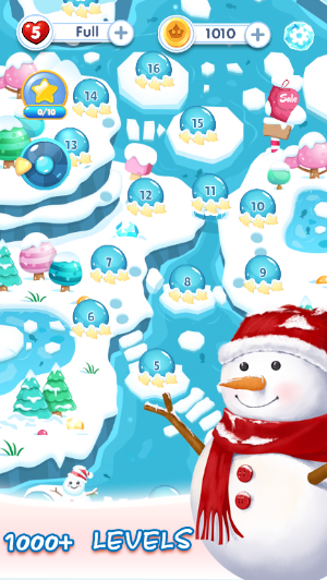Jewel Match3-Ice Story Screenshot 1