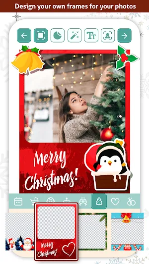 Christmas Frames editor Screenshot 3