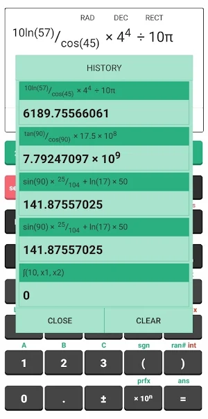 Scientific Calculator Advanced Screenshot 2