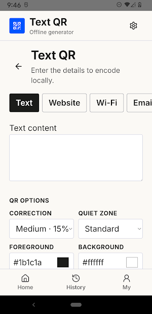 QR Forge Generator Screenshot 2