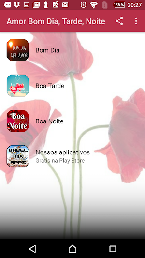 SAUDAÇÕES PELO MEU AMOR DE MANHÃ, DE TARDE E NOITE Screenshot 0