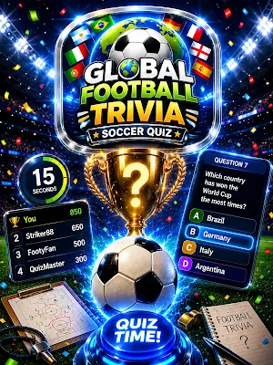 Global Football Trivia Quiz Screenshot 3