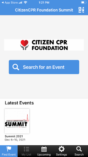 Citizen CPR Foundation Summit Screenshot 1
