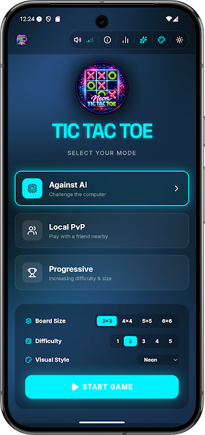 Tic Tac Toe 3 in a Row Offline Screenshot 1