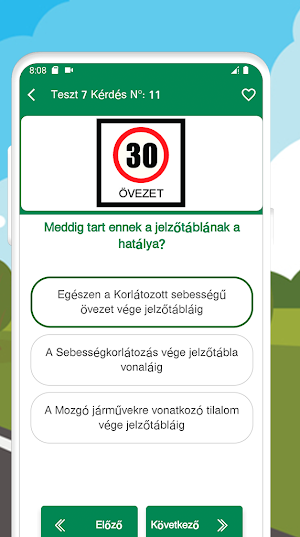 KRESZ Teszt Screenshot 3