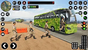 Army Bus Driving Games 3D Screenshot 0