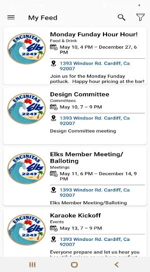 Encinitas Elks Screenshot 0