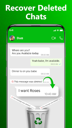 Recover Deleted Messages App Screenshot 1